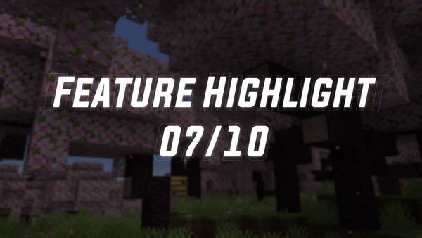 Feature Highlight 07/10